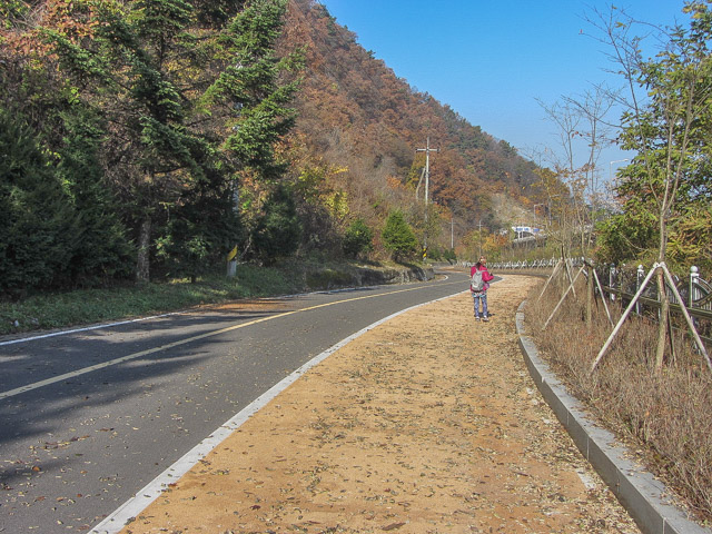 韓國丹陽 步行往島潭三峰