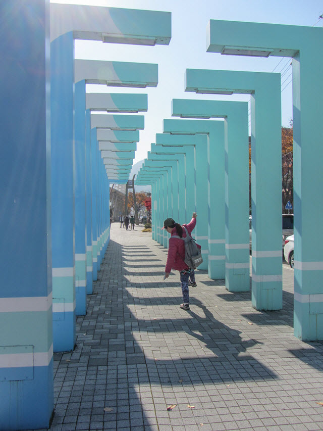 韓國丹陽南漢江畔第四散步道 (江邊路)