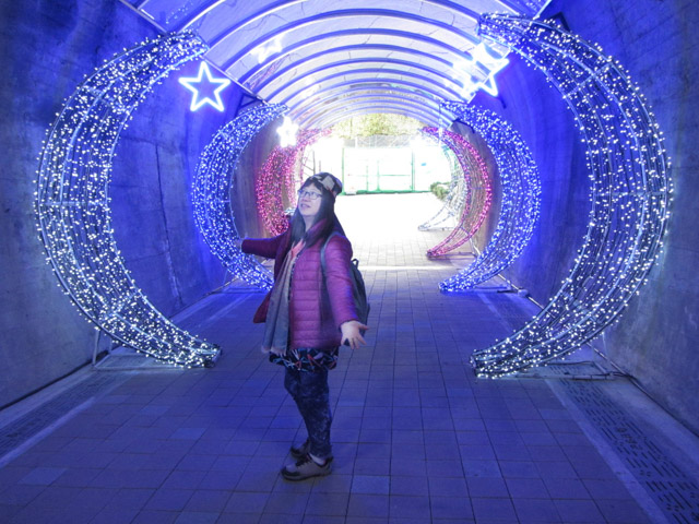 韓國丹陽垂楊介星光隧道 (수양개빛터널 Danyang Suyanggae Light Tunnl)