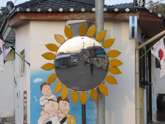 韓國忠清北道 堤川校洞民俗村 壁畫