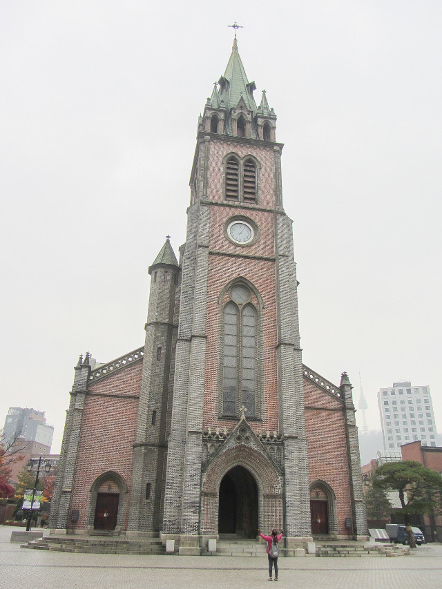 韓國首爾 明洞天主教堂
