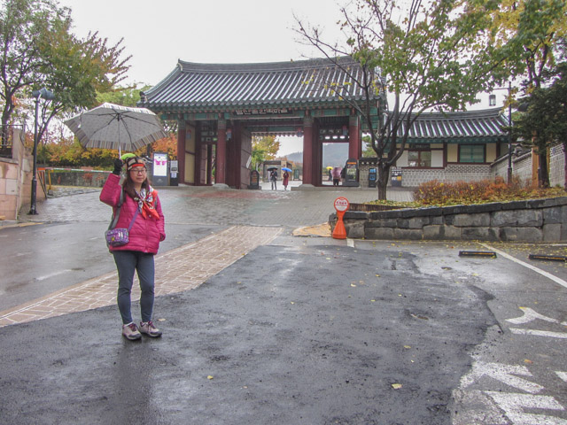 韓國首爾南山谷韓屋村 入口