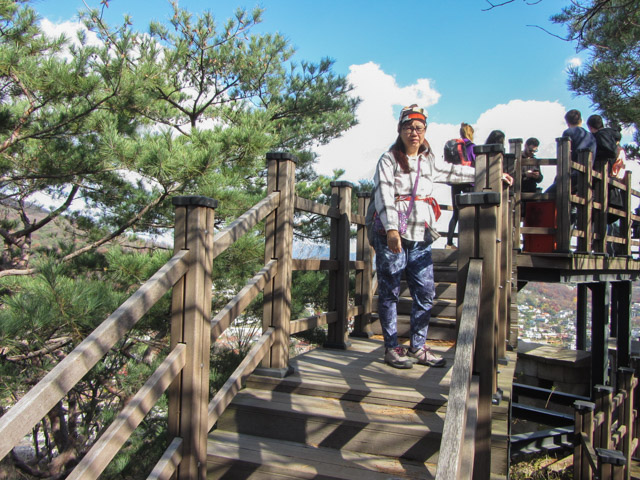 首爾城郭 北岳山段 馬岩展望台 城北區 (Seongbuk-gu) 方向