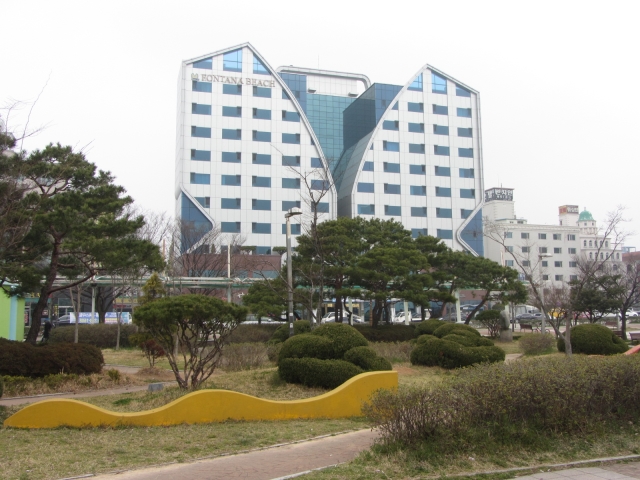 韓國木浦市．榮山江畔 Fontana Beach Hotel
