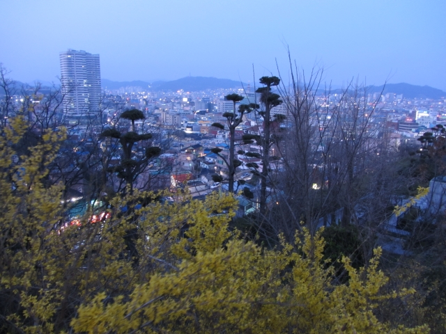 韓國木浦市夜色