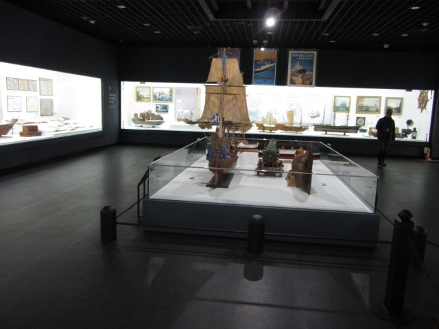 木浦國立海洋博物館 History of Boats and Ships in the World 展覽廳