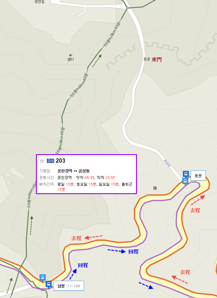 geumjeongsan-bus-no-203-route-02
