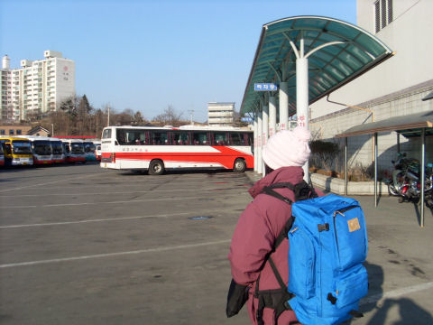 韓國江原道春川巴士總站大堂