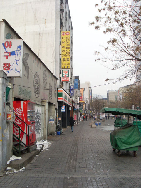韓國首爾仁寺洞三樓的找換店