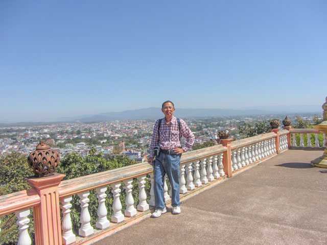 泰國美塞鎮 泰國、緬甸邊境 巨蠍廟 泰緬邊界風景