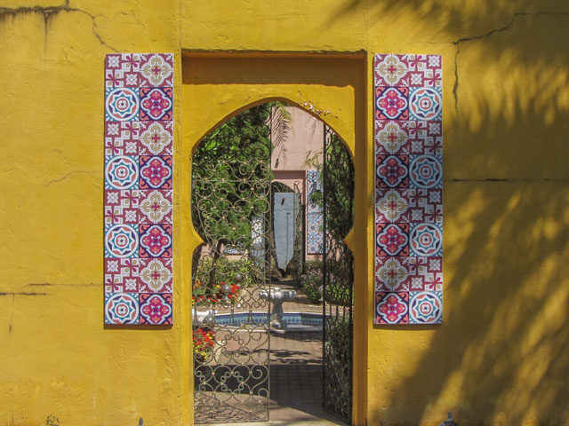泰國清邁拉查帕皇家花園(Royal Park Rajapruek) 摩洛哥花園 (Morocco Garden)