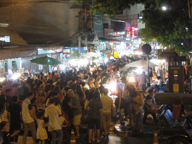泰國 清邁塔佩門、清邁周日夜市
