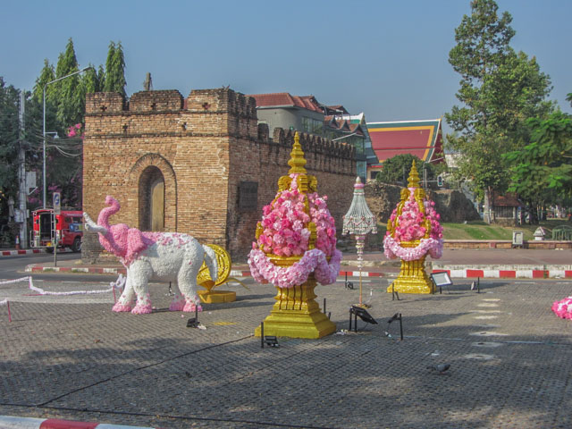泰國 清邁舊城北門 (Chang Phuak Gate / The Elephant Gate / 昌卜門)
