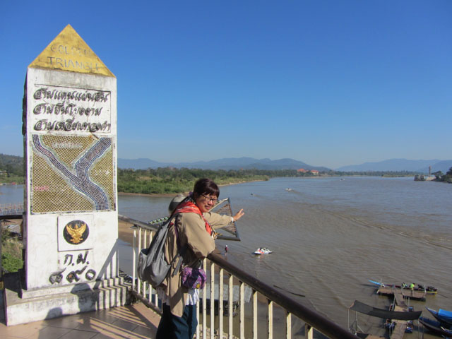 泰國金三角公園 - 泰國、緬甸、寮國三角交匯處