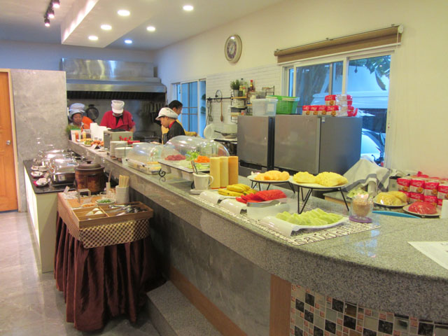 泰國清萊市 Hi 清萊飯店自助早餐