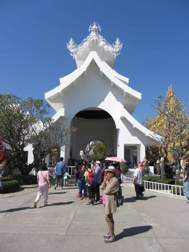 泰國清萊 白廟入口售票處