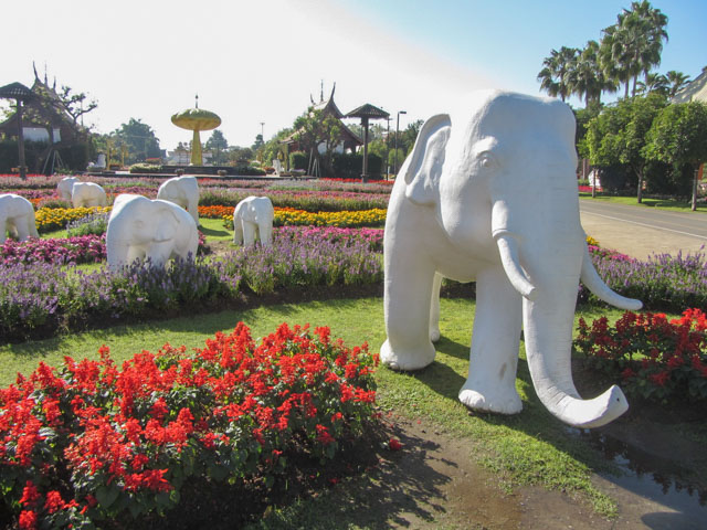 泰國清邁市拉查帕皇家花園