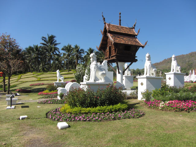 泰國清邁市拉查帕皇家花園 皇家樓閣 (Royal Pavillion)