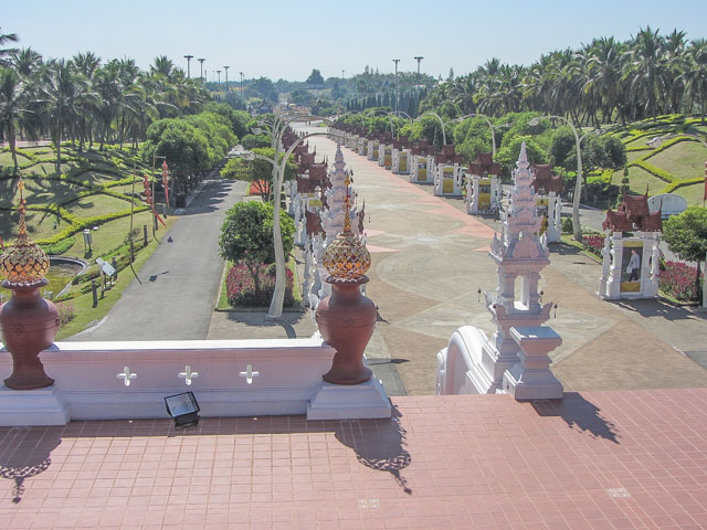 泰國清邁市拉查帕皇家花園 皇家樓閣 (Royal Pavillion) 入口