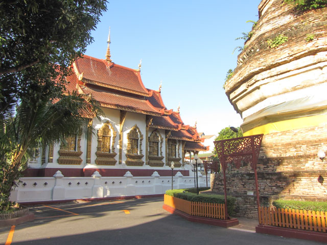 泰國清邁古城內的 Wat Saen Muang Ma Luang 寺廟