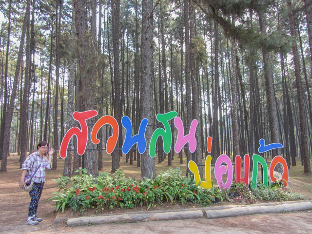 泰國 Boa Keaw Pine Park 松樹林公園入口