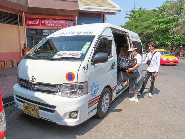 烏汶 Ubon Ratchathani 乘巴士到 Khong Chiam
