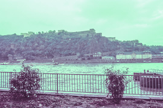 德國 Koblenz 萊茵河