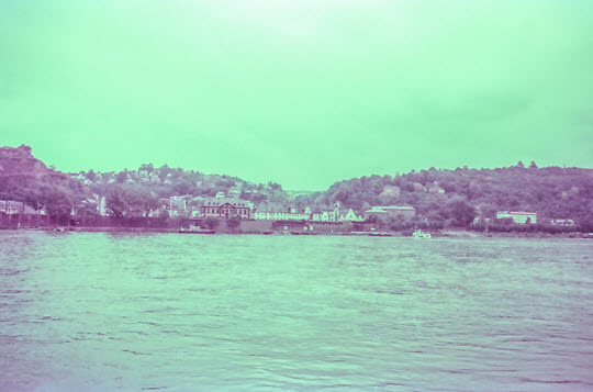 德國 Koblenz 萊茵河風景