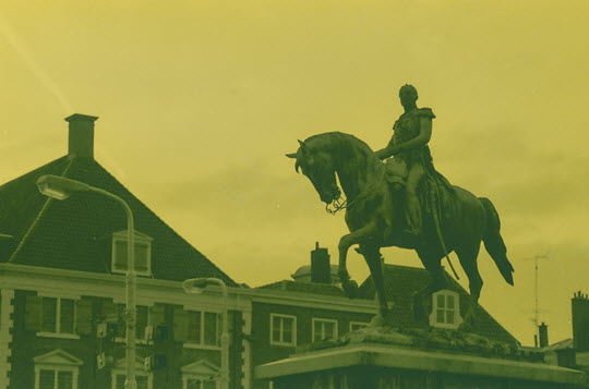 荷蘭海牙．威廉二世 (William II) 騎馬雕像