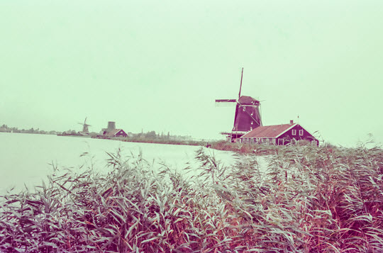 荷蘭桑斯安斯風車村 Zaanse Schans Windmill Village